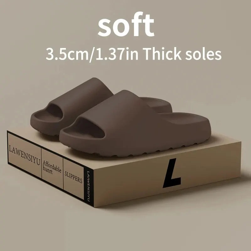 Chinelo de coco Sandálias de sola grossa antiderrapante